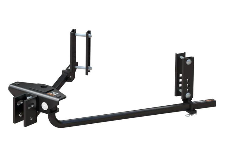Curt Manufacturing TRUTRACK 2PT 1000LB TONGUE/10000LB GTW WEIGHT DISTRIBUTION UNIT W/2X SWAY CONTROL(W/O SHANK & BALL)