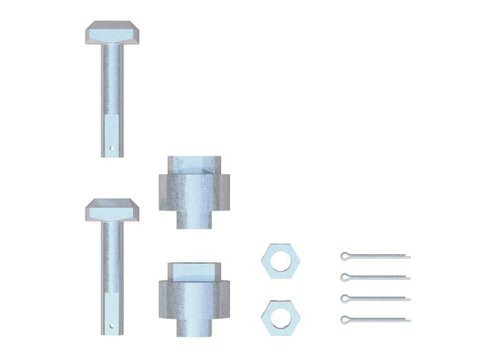 Curt Manufacturing REPLACEMENT 5TH WHEEL PUCK SYSTEM ANCHORS FOR RAM (SMALL, FITS 16021, 16022)
