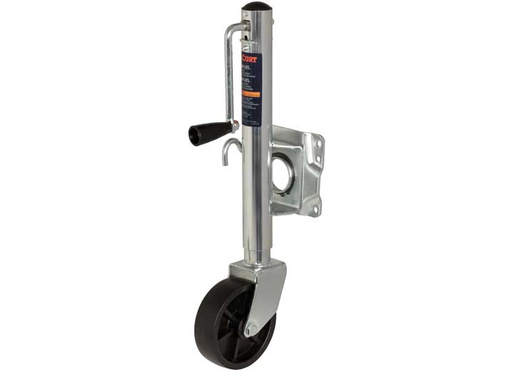 Curt Manufacturing MARINE TRAILER JACK W/6IN WHEEL 1,000LB 10IN TRAVEL BULK