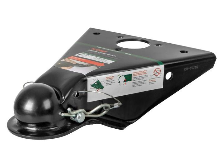 Curt Manufacturing QUICKPIN NO-LATCH 2 5/16IN A-FRAME TRAILER COUPLER 14,000LBS