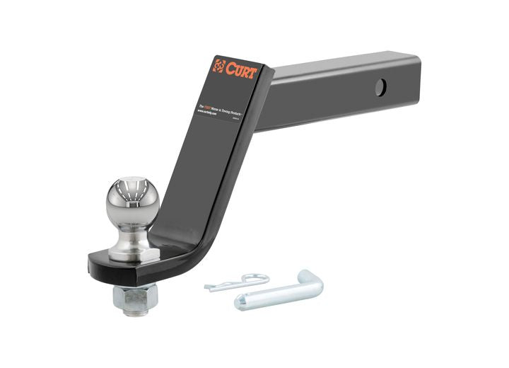 Curt Manufacturing 6IN DROP 7.5K BALL MOUNT W/2IN BALL AND PIN & CLIP