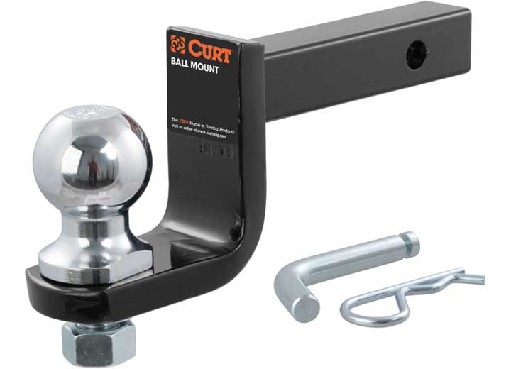 Curt Manufacturing CLASS I/II TOWING STARTER KIT(INCLUDES 3 1/4IN DROP BALL MOUNT+2IN CHROME BALL+PNI/CLIP)