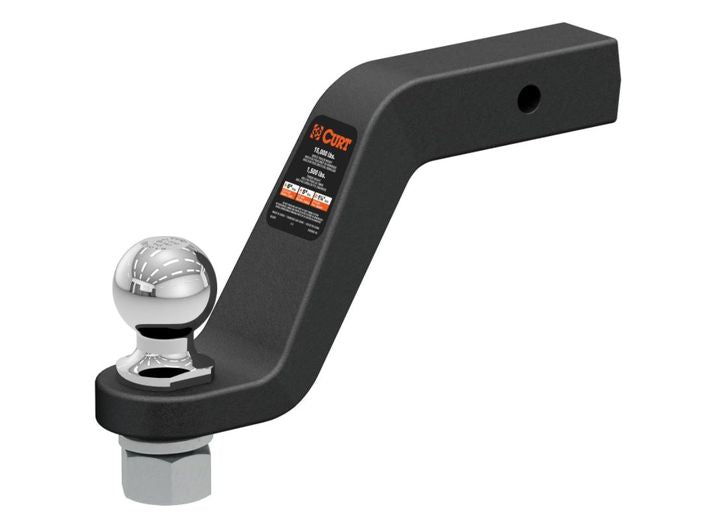 Curt Manufacturing 15,000LB FORGED BALL MOUNT 2IN SHANK 6IN DROP W/2-5/16IN BALL