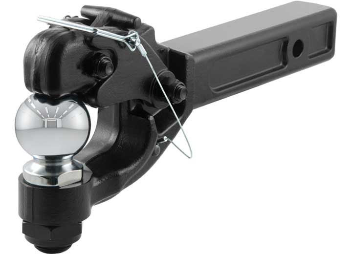 Curt Manufacturing Curt Receiver-Mount Ball & Pintle Combination