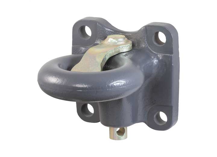 Curt Manufacturing SECURELATCH FLUSH-MOUNT LUNETTE RING (60,000LB, 2 1/2IN I.D.)