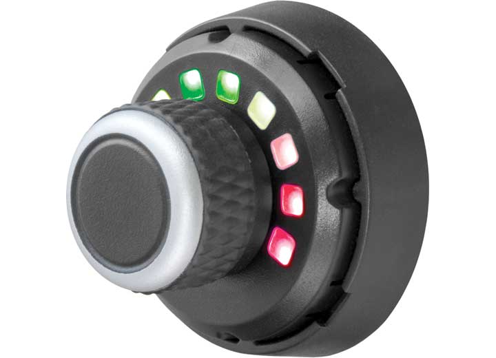 Curt Manufacturing SPECTRUM 2-8 BRAKE CONTROL-ROTARY DASH KNOB W/PUSH BUTTON & (10)TRI-COLOR LED'S TRI-AXIS INERTIA