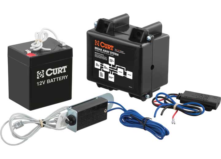 Curt Manufacturing Curt Soft-Trac 1 Breakaway Kit With Charger