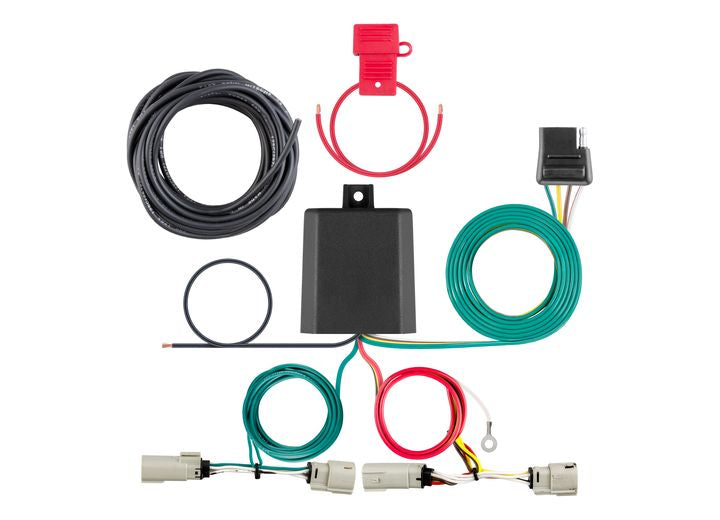 Curt Manufacturing 21-C BRONCO (NOT SPORT) W/LED TAILLIGHTS CUSTOM VEHICLE-TO-TRAILER WIRING HARNESS