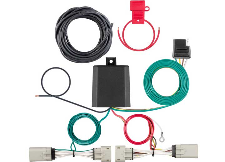 Curt Manufacturing 21-C F150 W/LED TAILLIGHTS&BACKUP SENSORS&ONBOARD SCALE T-CONNECTOR W/4WAY FLAT OUTPUT