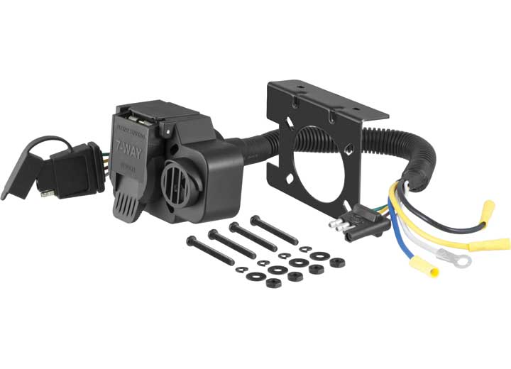 Curt Manufacturing Curt Multi-Functional Sockets with Back-Up Alarm