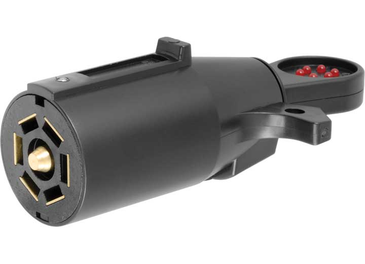 Curt Manufacturing 12V 7-WAY RV ROUND CIRCUIT TESTER PACKAGED