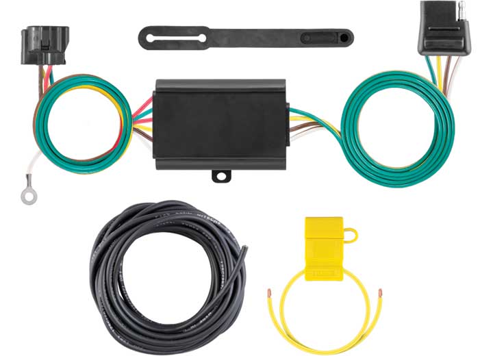 Curt Manufacturing TOWED-VEHICLE RV HARNESS 4WAY FLAT ADD-ON
