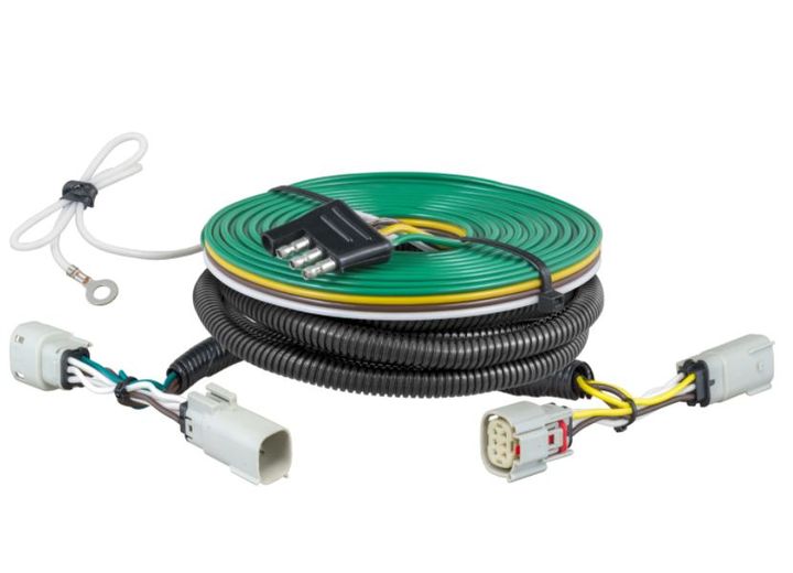 Curt Manufacturing 21-C BRONCO W/LED TAILLIGHTS CUSTOM TOWED-VEHICLE RV WIRING HARNESS
