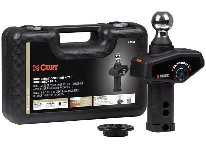 Curt Manufacturing ROCKERBALL 2 5/16IN CUSHION HITCH GOOSENECK BALL
