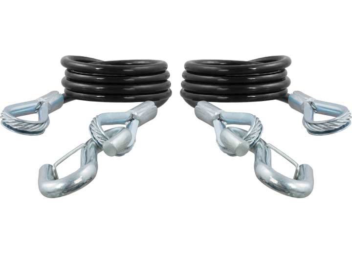 Curt Manufacturing Curt Safety Cables - Pack of 2