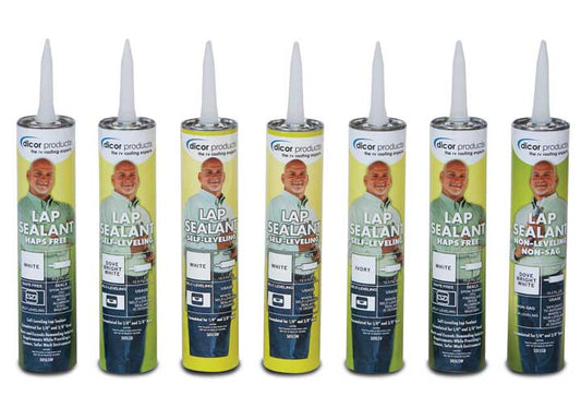 DICOR H.A.P.S. FREE LAP SEALANT - DOVE - CONTAINS NO HAZARDOUS AIR POLLUTANTS