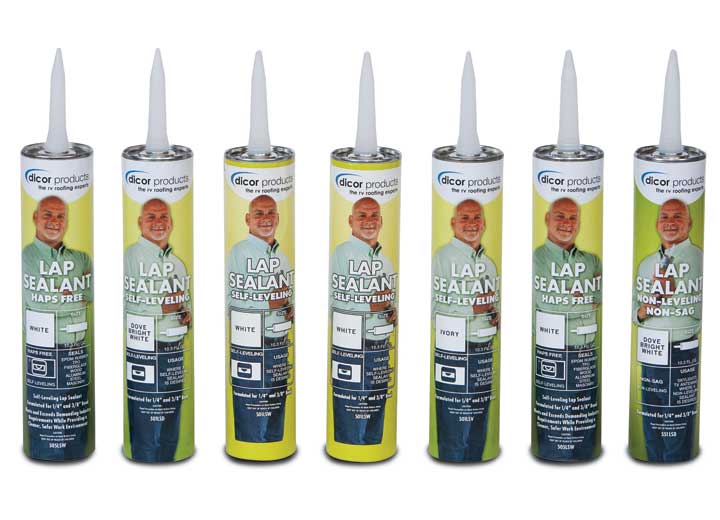 DICOR H.A.P.S. FREE LAP SEALANT - IVORY - CONTAINS NO HAZARDOUS AIR POLLUTANTS