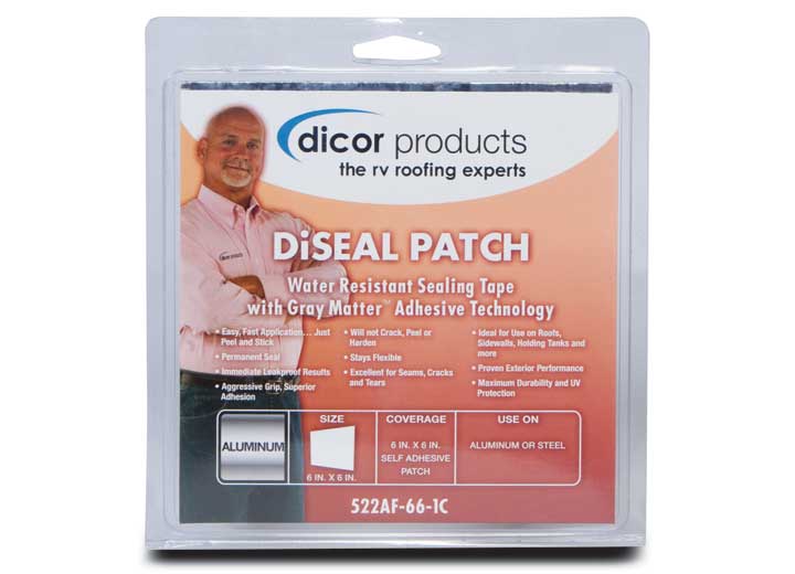 Dicor DISEAL SEALING TAPE 4IN X 50FT WHITE ROLL