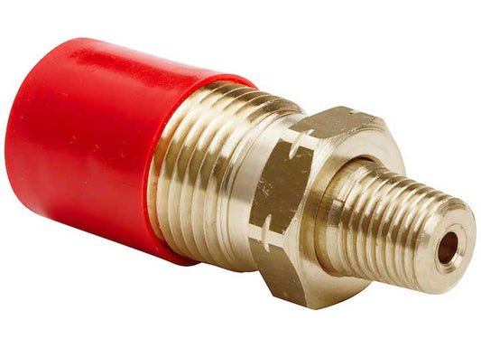 Dicor BRASS FITTING, EXCESS FLOW POL ADAPT FOR 2 STAGE REG, CLOSING FLOW RATE 404SDH OF LPG AT 100 PSI