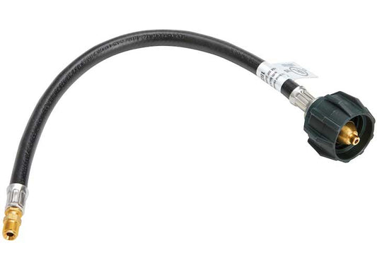 Dicor RV TYPE 1 ACME NUT PIGTAIL, 1/4IN I.D. HOSE, TYPE 1 ACME NUTX 1/4IN INVERTED FLARE 15IN
