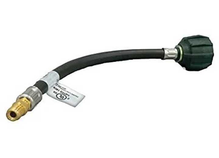 Dicor RV TYPE 1 ACME NUT PIGTAIL, 1/4IN I.D. HOSE, TYPE 1 ACME NUTX 1/4IN INVERTED FLARE 20IN