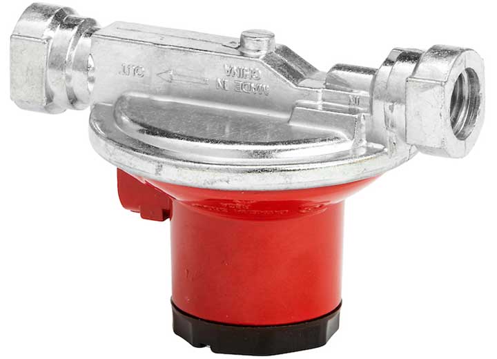 Dicor SGL STAGE HIGH PRESSURE REG, FIXED, CAPACITY: 460,000 BTU/HR., INLET 1/4IN FNPT, OUTLET 1/4IN FNPT