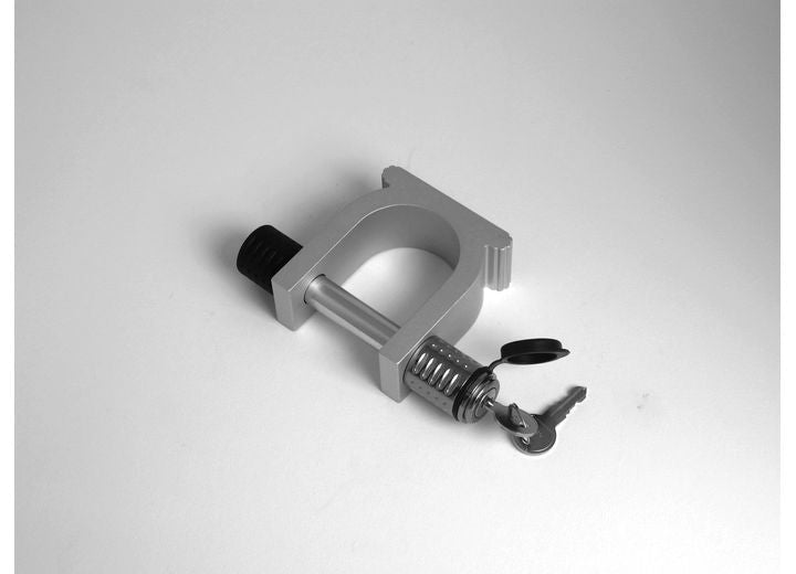 Deadbolt Locks KING PIN LOCK- FITS ALL TRAILER KING PINS; ARCTIC SILVER (AS)