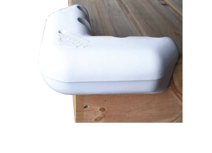 Dock Edge CORNER BUMPER, (1 PC/PK), WHITE