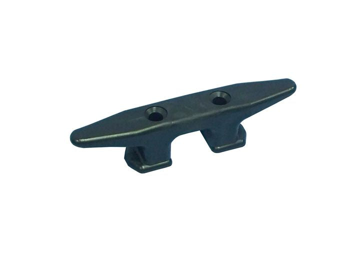 Dock Edge DOCK CLEAT, OPEN BASE, 8IN, HDPE, BLACK