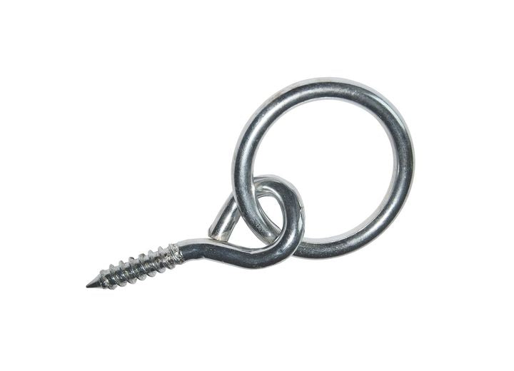 Dock Edge DOCK RING,SCREW IN,2.5INX5/16IN,1200LB,ZINC PLATED