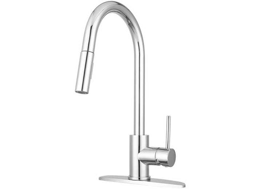 Dura Faucet Streamline Pull-Down RV Kitchen Faucet – Chrome Polished
