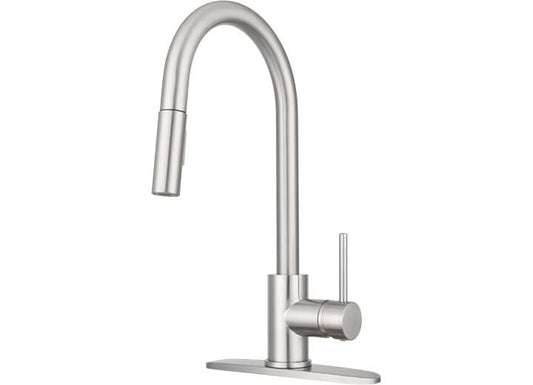 Dura Faucet Touch Sensor Pull-Down RV Kitchen Faucet – Brushed Satin Nickel