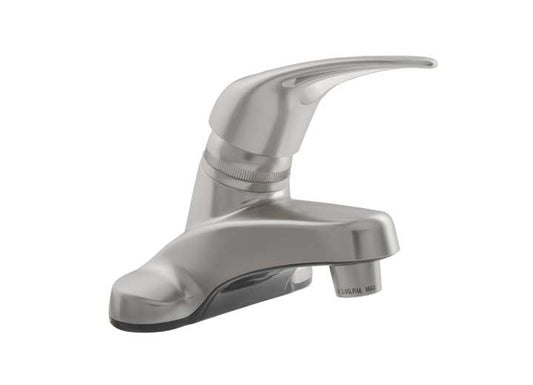 Dura Faucet Single Lever RV Lavatory Faucet – Brushed Satin Nickel
