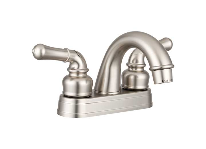 Dura Faucet Classical Arc Spout RV Lavatory Faucet – Brushed Satin Nickel