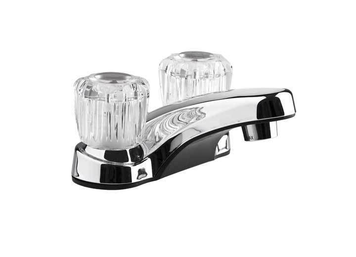 Dura Faucet Two Handle RV Lavatory Faucet – Chrome Polished