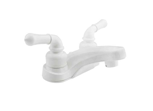 Dura Faucet Classical RV Lavatory Faucet – White