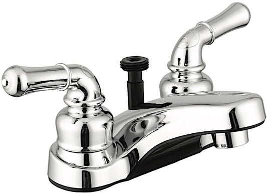 Dura Faucet Classical RV Lavatory Faucet with Diverter – Chrome Polished