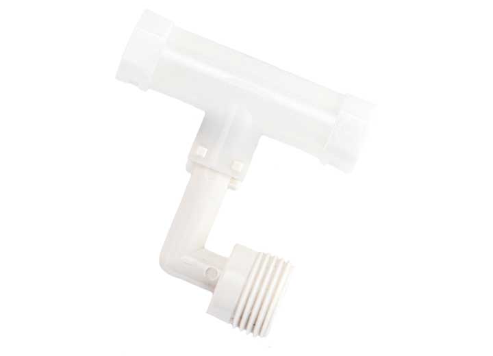 Dura Faucet Replacement Diverter Tee for 2019 & Newer DF-SA100A1 & DF-SA100S1 RV Shower – White