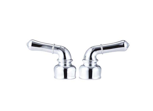 Dura Faucet Replacement Classical Lever Handles (Pair) – Chrome Polished