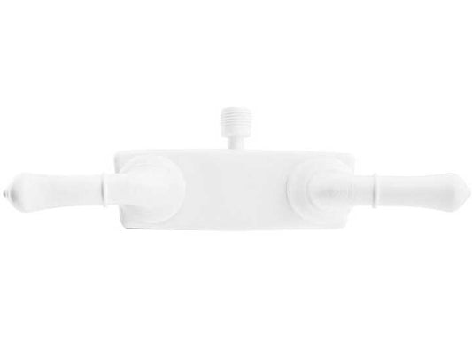 Dura Faucet Classical RV Shower Faucet – White