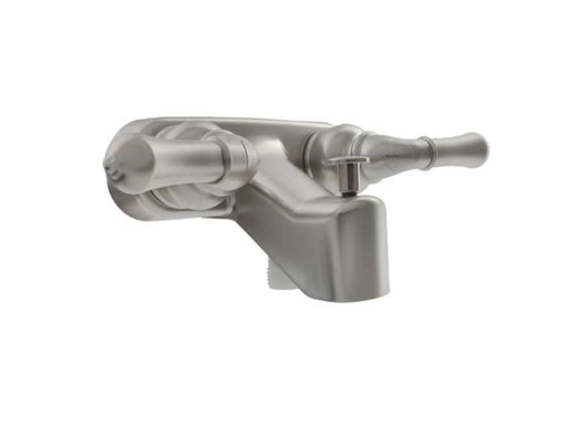 Dura Faucet Classical RV Tub & Shower Diverter Faucet – Brushed Satin Nickel