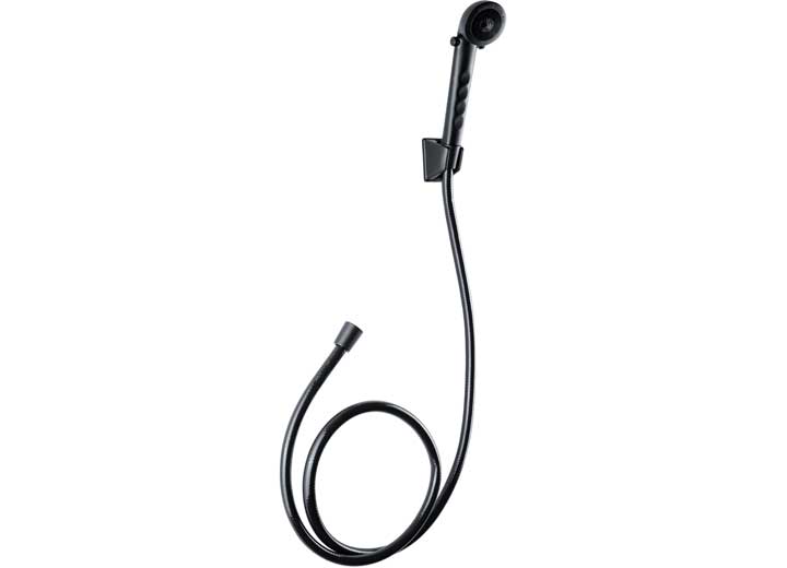 Dura Faucet Economy RV Single Function Shower Wand & Hose Kit – Matte Black