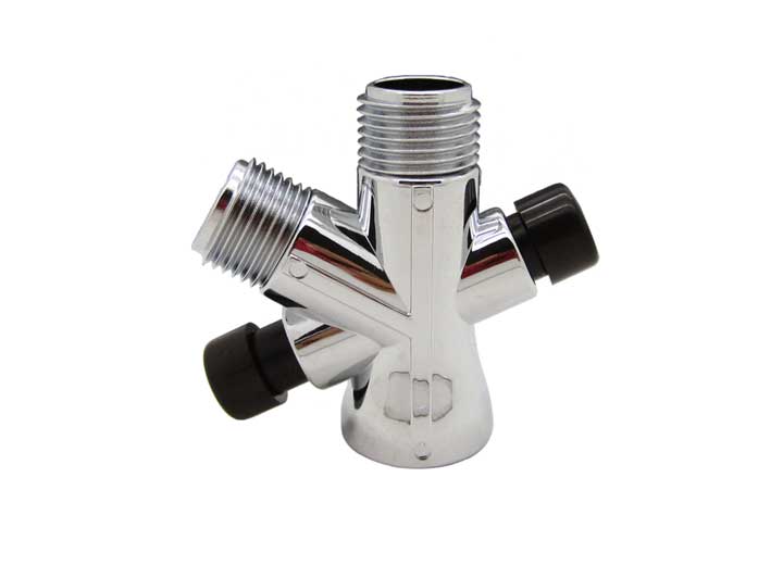 Dura Faucet SHOWER HEAD DIVERTER - CHROME POLISHED