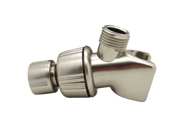 Dura Faucet SWIVEL SHOWER BRACKET - BRUSHED SATIN NICKEL