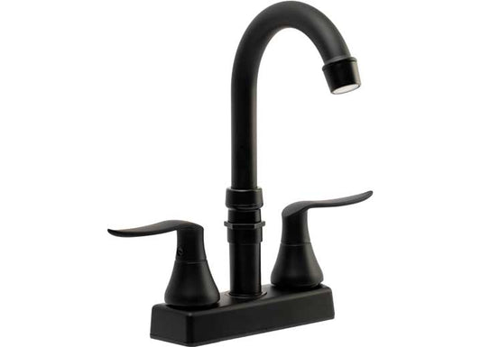 Dura Faucet ELEGANT RV BAR FAUCET W/QUICK CONNECT SPOUT - MATTE BLACK