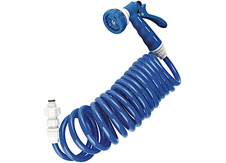 Dura Faucet RV Exterior Quick Connect Sprayer & Hose Kit – Blue/White