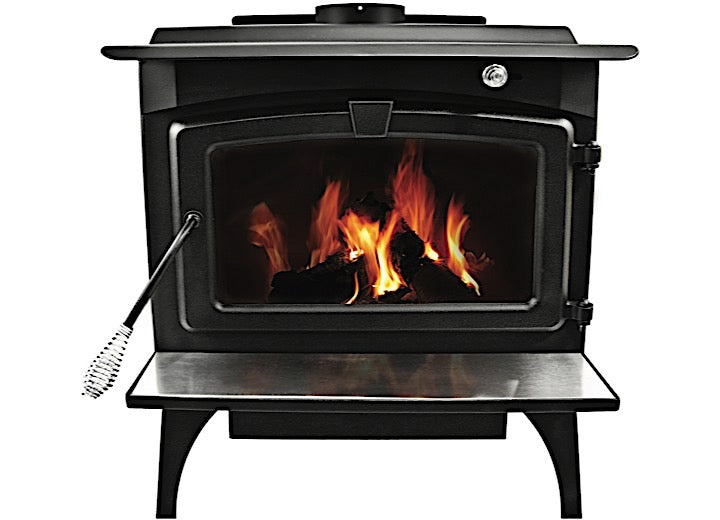 GHP Group Pleasant Hearth 1,800 sq. ft. Medium Wood Stove with Blower