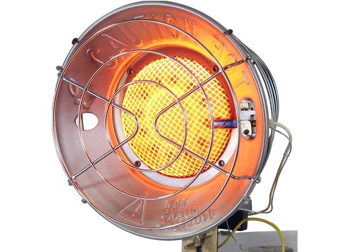 GHP Group Dyna-Glo Single Burner Portable Radiant Propane Tank Top Heater (CSA Approved) – 9,000-15,000 BTU