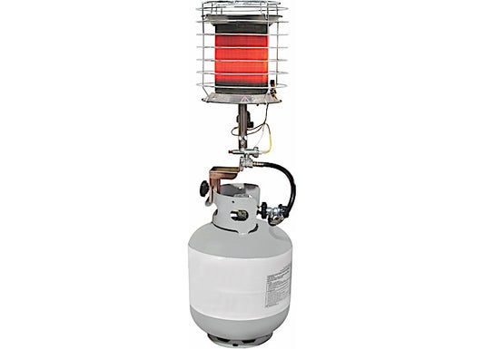 GHP Group Dyna-Glo 360-Degree Propane Tank Top Heater – 30,000-40,000 BTU