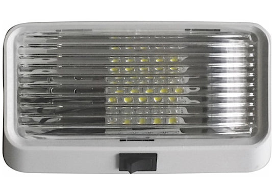 Valterra Products LLC LED PORCH LIGHT WITH ON/OFF SWITCH - CLEAR